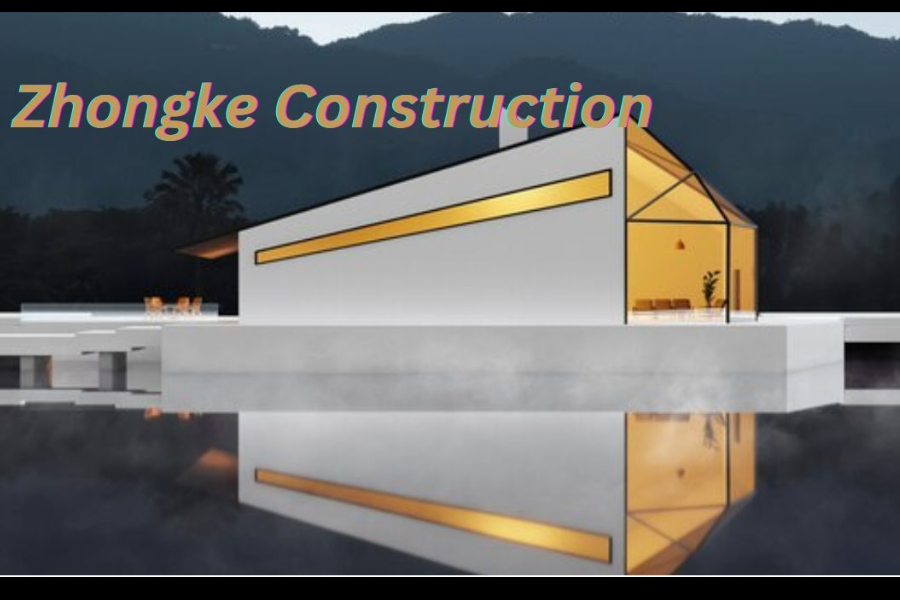 zhongke construction technology concrete prefab homes