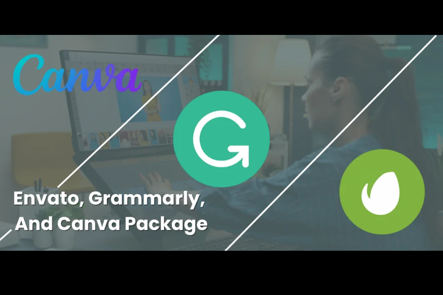 envato grammarly canva package